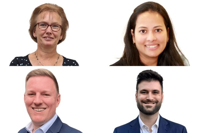 Angela Payne, Ganesh Kent, Matt Parr, Sacha Bolourchi.